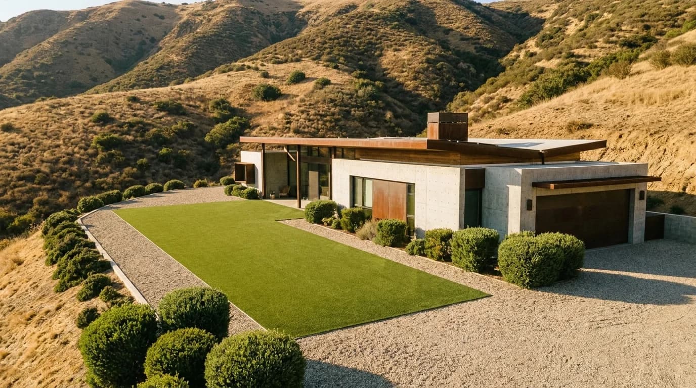 Fire-Safe Landscaping: Artificial Turf in Wildfire Zones